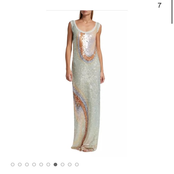 ISO!!! Jonathan Simkhai serene marble print maxi dress - Picture 1 of 1